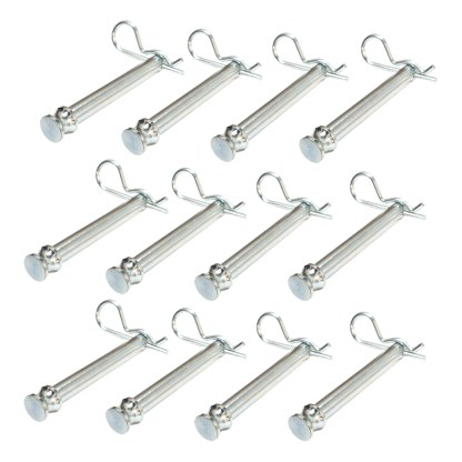 Bullet Bumper Hitch Replacement Pins- 12 Pack