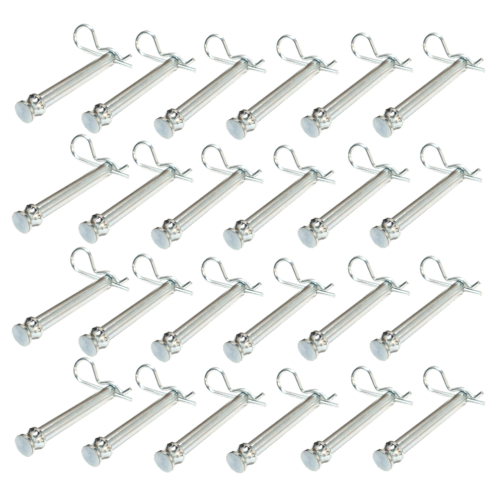 Bullet Bumper Hitch Replacement Pins - 24 Pack
