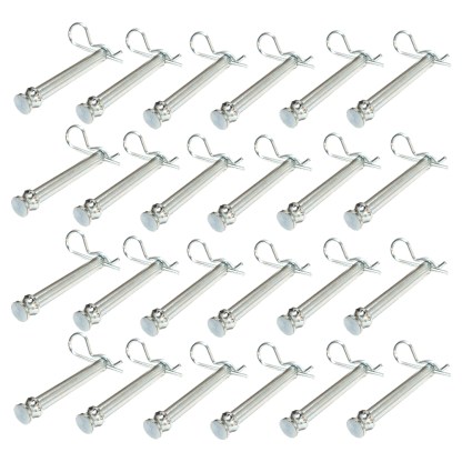 Bullet Bumper Hitch Replacement Pins - 24 Pack