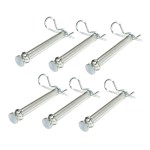 Bullet Bumper Hitch Replacement Pins - 6 Pack