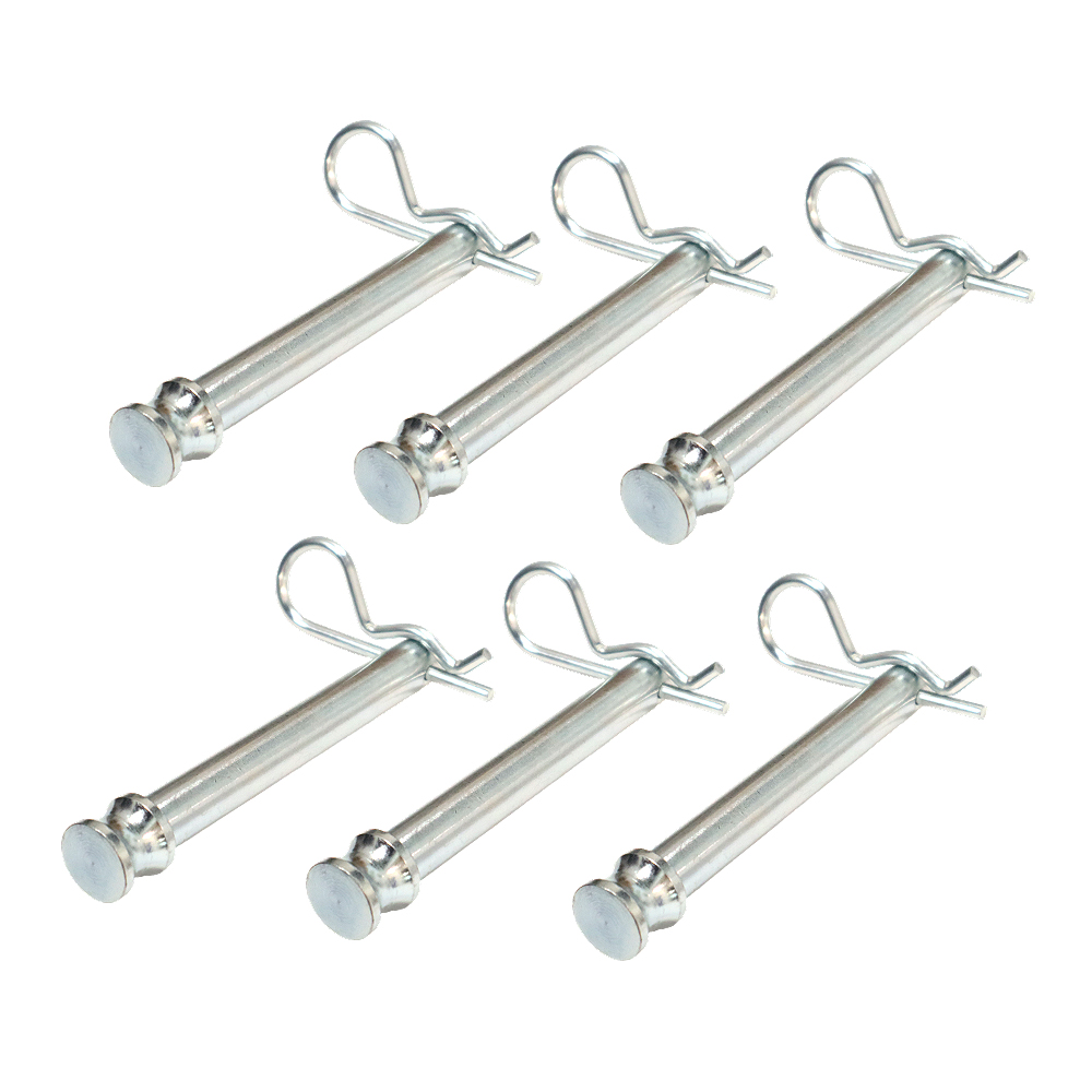 Bullet Bumper Hitch Replacement Pins - 6 Pack