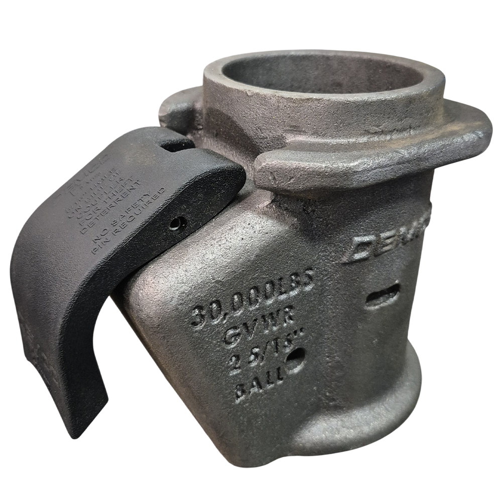 Demco EZ-Latch Weld-On Gooseneck Coupler Head Assembly - 2-5/16" Ball