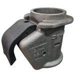 Demco EZ-Latch Weld-On Gooseneck Coupler Head Assembly - 2-5/16" Ball