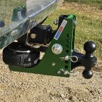 Shocker Mean Green Air Receiver & Black Combo Ball Installed