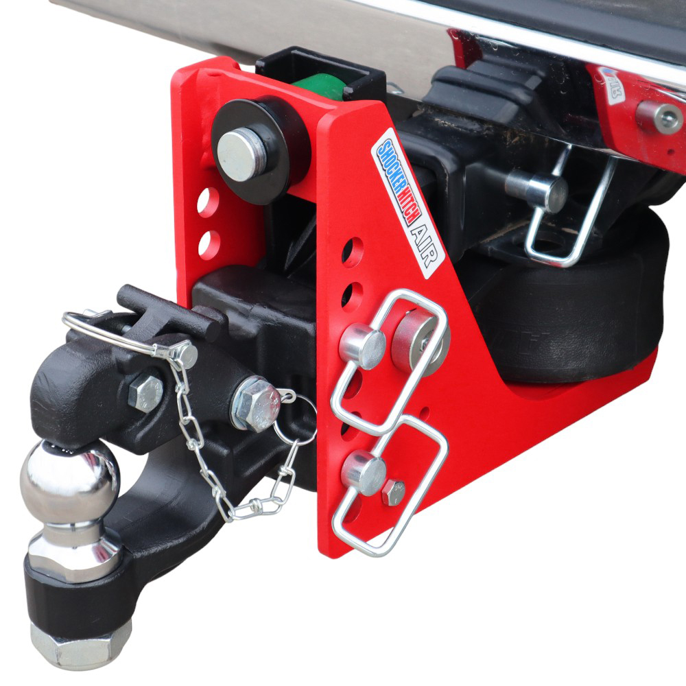 14K Original Air Hitch & Channel 8-Ton Pintle w/ 2" Ball Installed