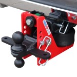 14K Original Air Hitch & Black Sway Tab Combo Ball Installed