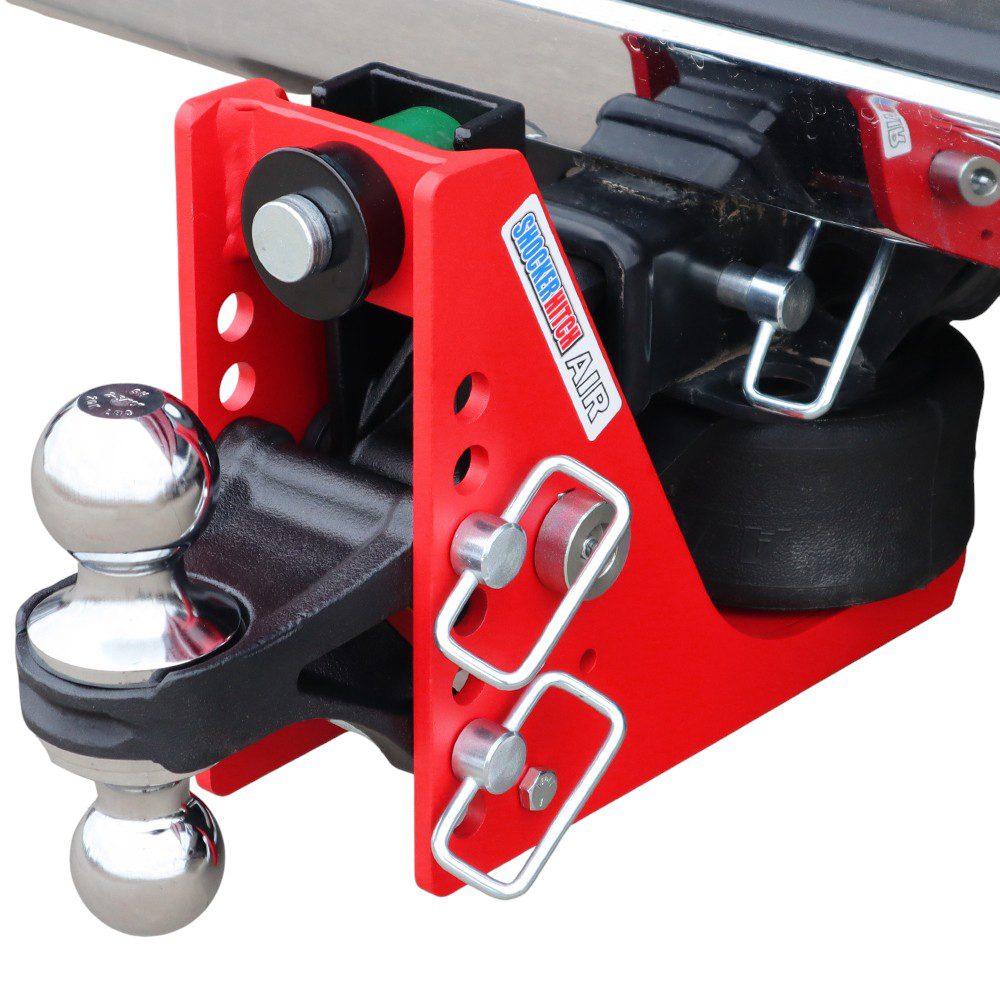 14K Original Air Hitch & Chrome Combo Ball Installed