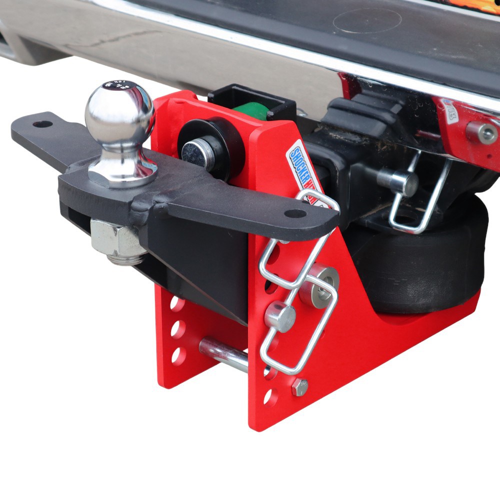 14K Original Air Hitch & Sway Tab Raised Mount w/ 2" Ball Installed