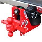 14K Original Air Hitch & Red Sway Tab Combo Ball Installed