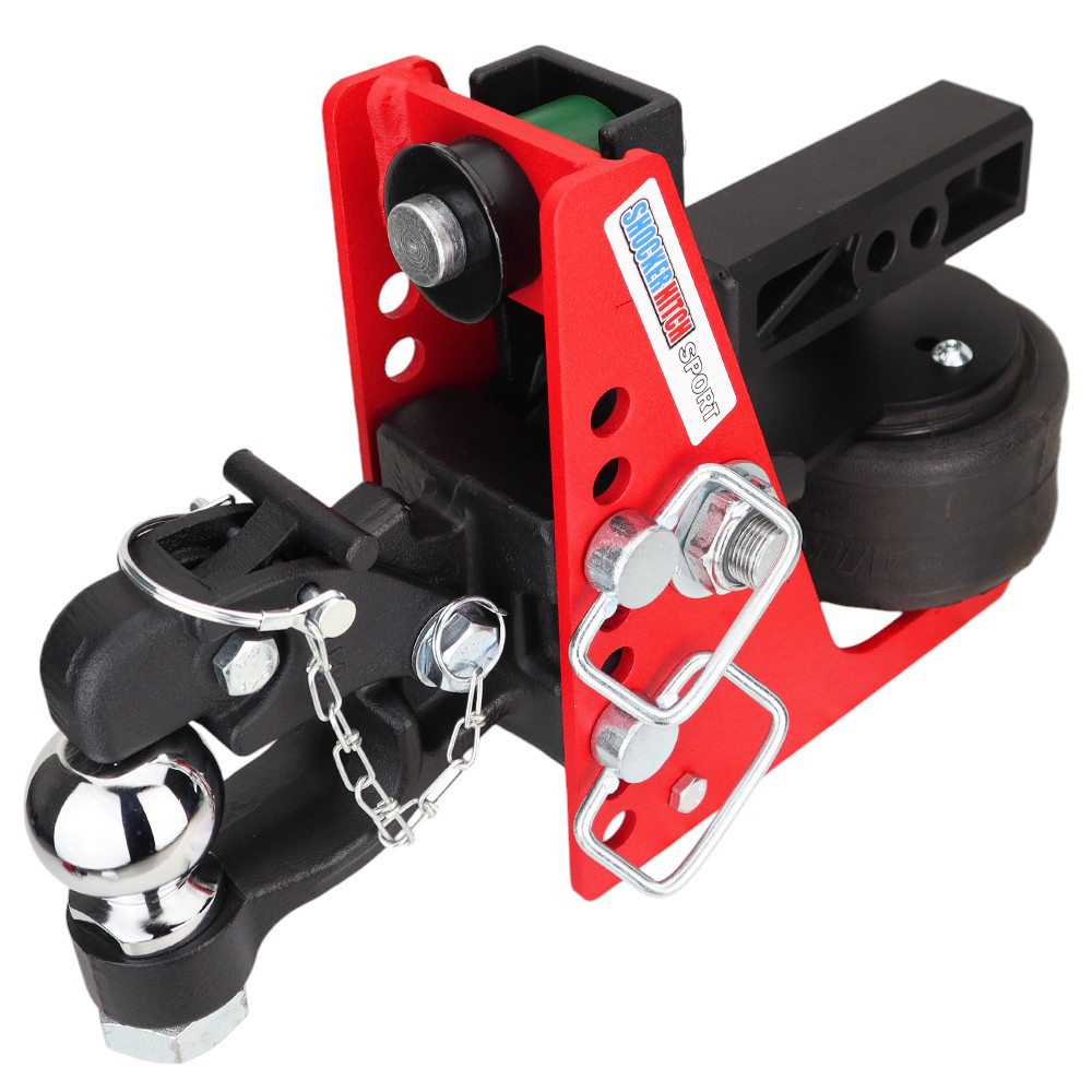 Shocker Sport Air Receiver Hitch & Channel Pintle w/ 2-5/16" Ball