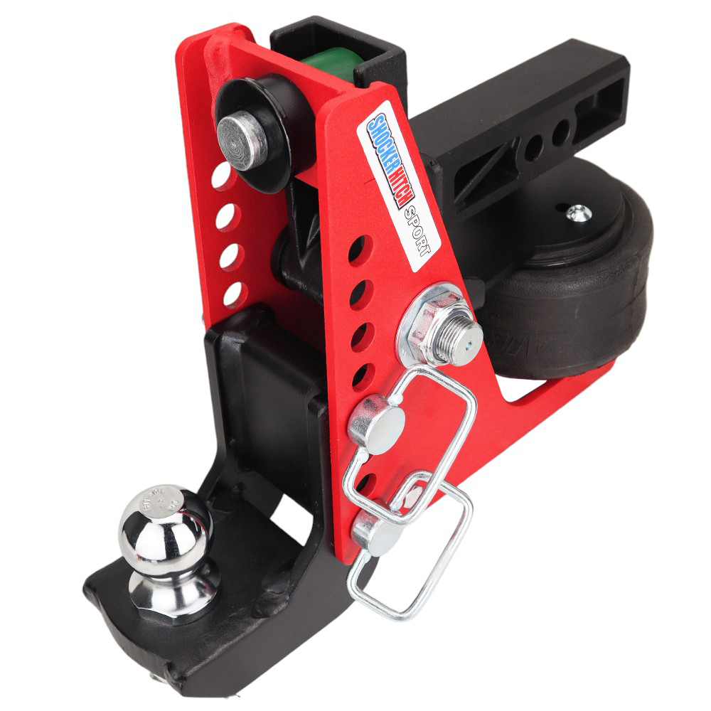 Shocker Sport Air Receiver Hitch & Drop Ball Mount w/ 2" Ball