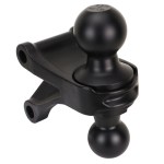 Shocker Hitch Black Combo Ball Mount