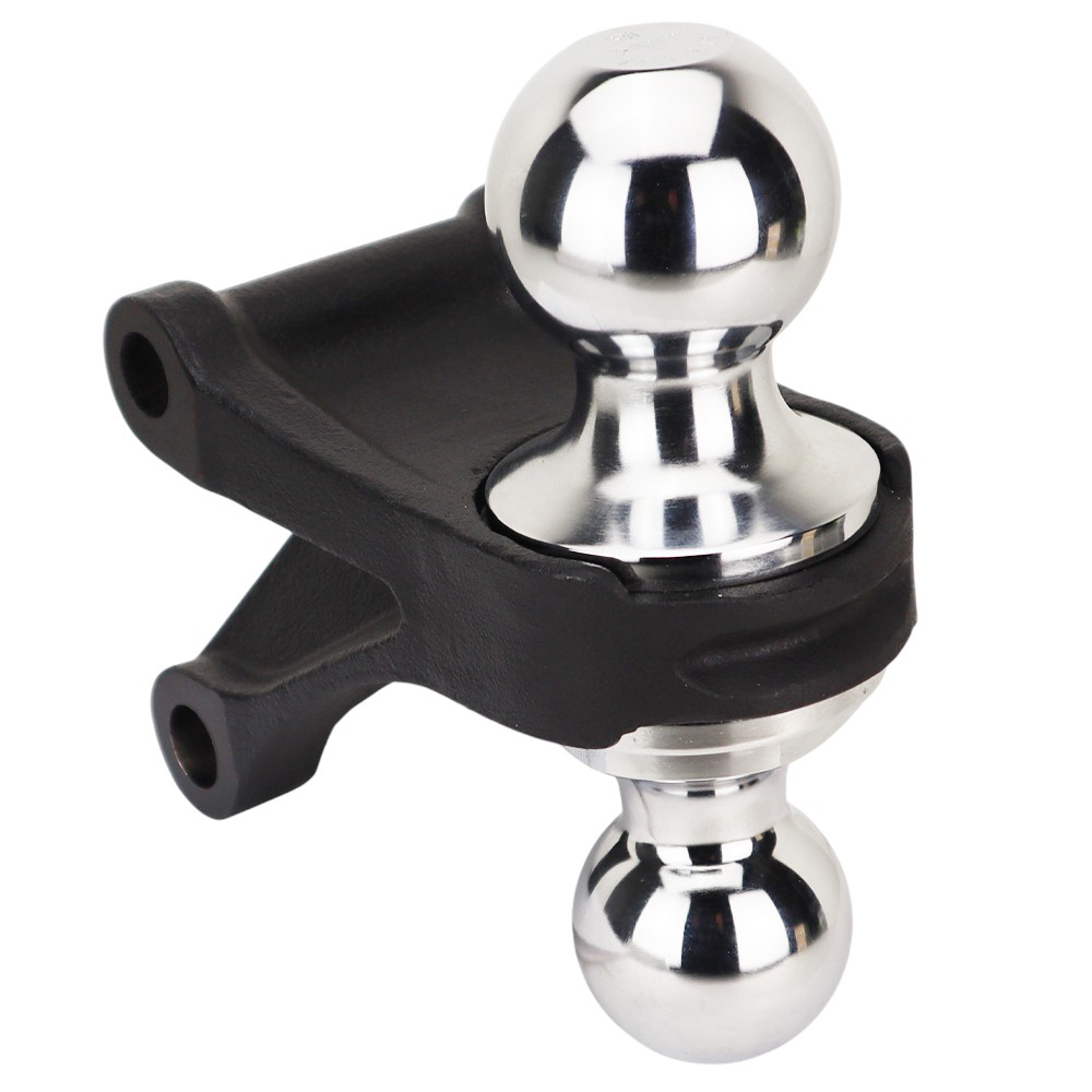 Shocker Hitch Chrome Combo Ball Mount