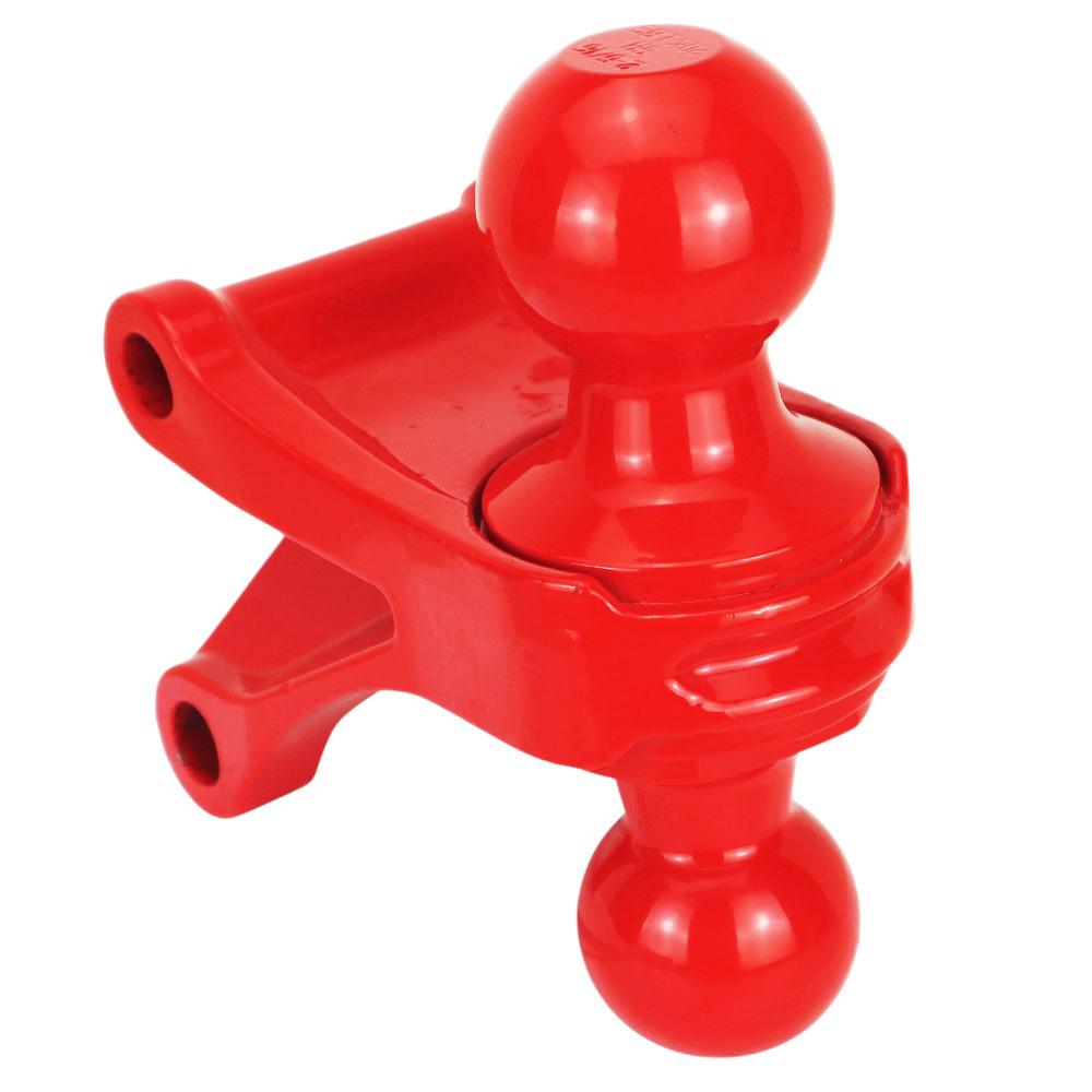 Shocker Hitch Red Combo Ball Mount