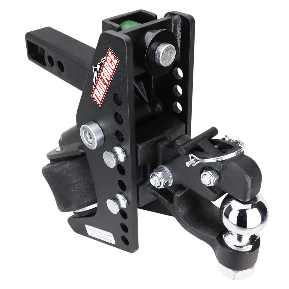 Trail Force Air Hitch & 8-Ton Pintle Hook w/ 2-5/16" Ball Channel Style - 2" Receiver