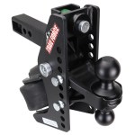 Trail Force Air Hitch & Black Combo Ball - 2" Receiver