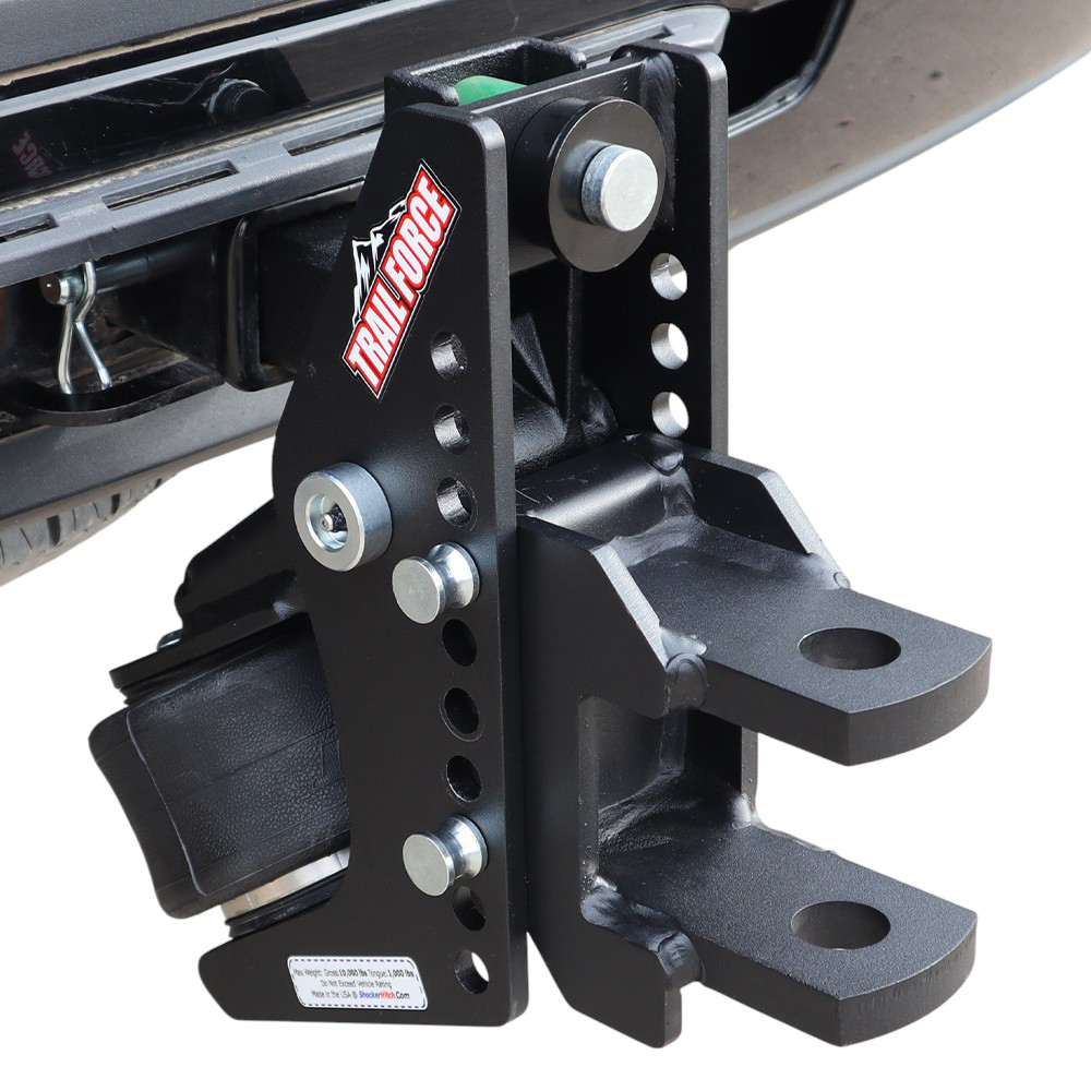Trail Force Air Hitch & Clevis Pin Mount Installed On 2" Receiver