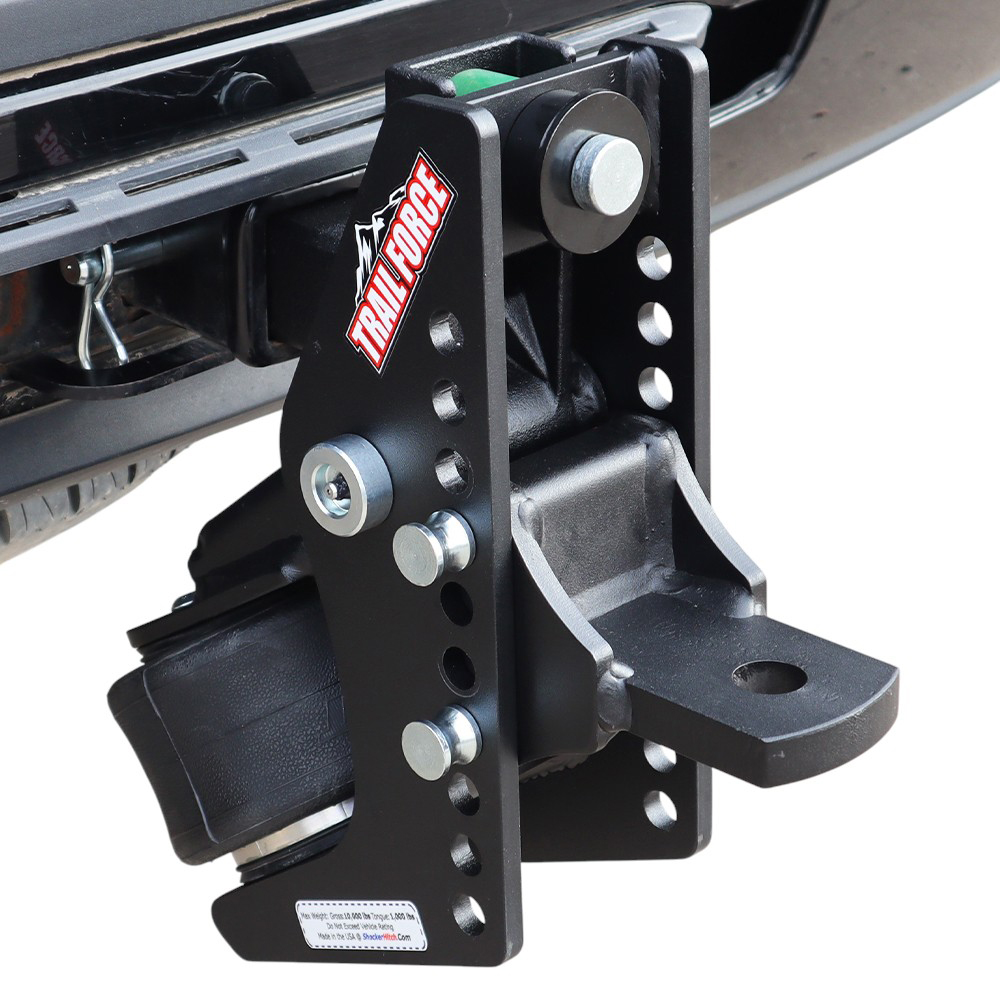 Trail Force Air Hitch & Drawbar Mount Installed On 2" Receiver
