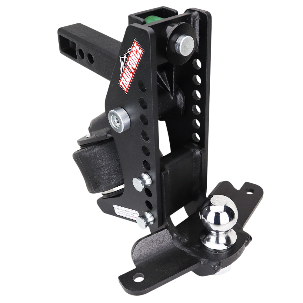 Trail Force Air Hitch & Drop Ball Mount w/ 2-5/16" Ball w/ Sway Tabs - 2" Receiver