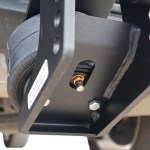 Adjust Pressure w/ Under Frame Air Valve on Trail Force