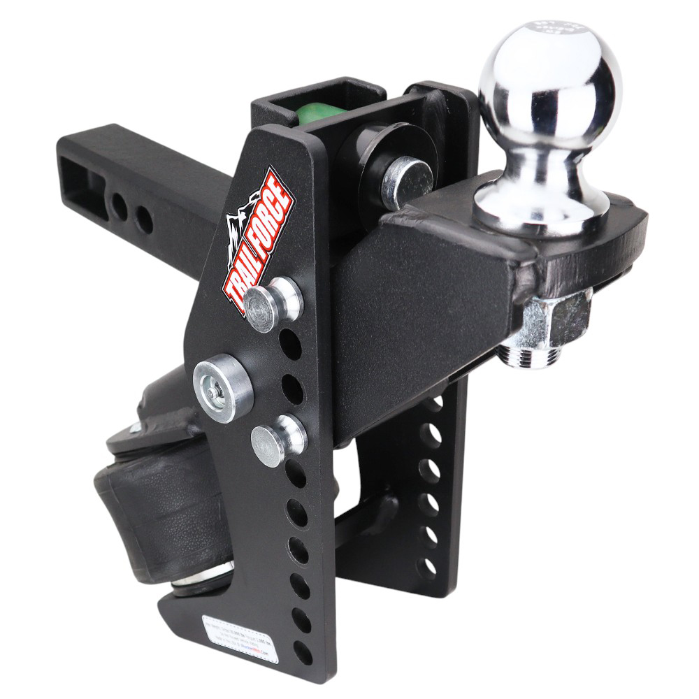 Trail Force Air Hitch & Raised Ball Mount w/ 2-5/16" Ball - 2" Receiver