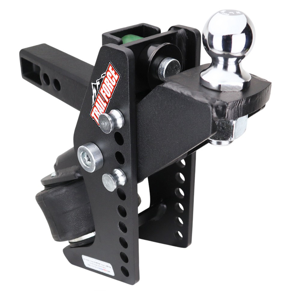 Trail Force Air Hitch & Raised Ball Mount w/ 2" Ball - 2" Receiver