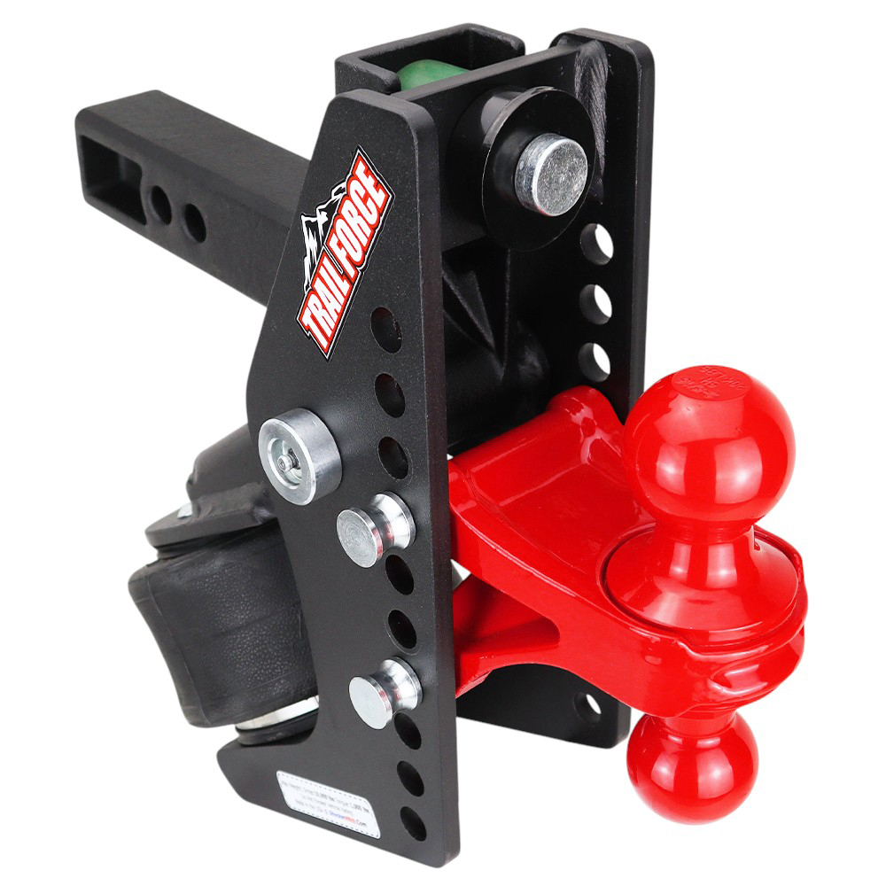 Trail Force Air Hitch & Red Combo Ball - 2" Receiver