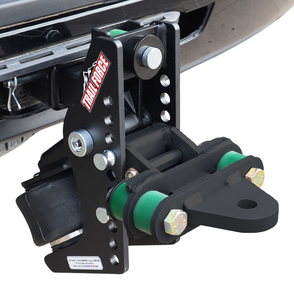 Trail Force Air Hitch & Cushioned Drawbar Installed