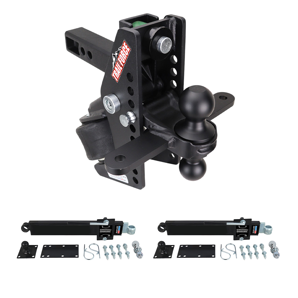 Trail Force Sway Towing Kit with Black Combo Ball