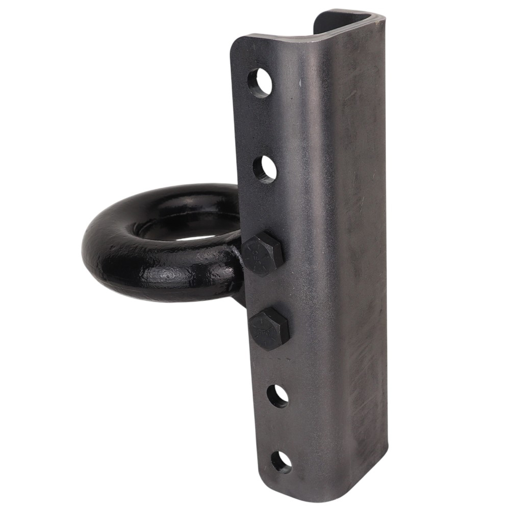 10 Ton Pintle Ring with Adjustable 6 Hole Vertical Channel