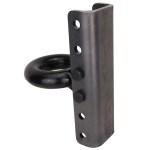 10 Ton Pintle Ring with Adjustable 6 Hole Vertical Channel