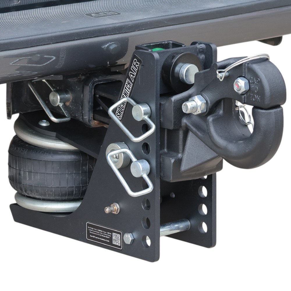 14K Max Air Hitch & 10-Ton Raised Pintle Installed