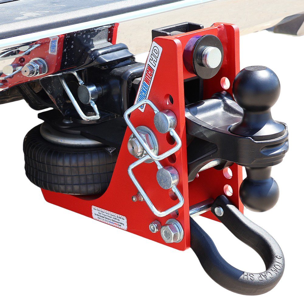 20K HD Air Hitch w/ Black Combo Ball & Shackle