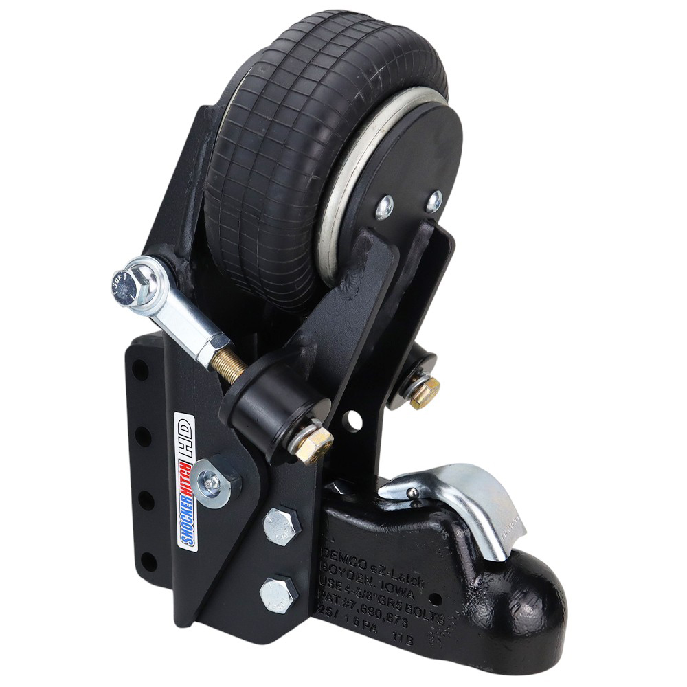 Channel Style HD 21K Air Trailer Tongue Mount & Metal Handle Demco Coupler for 2-5/16 Ball