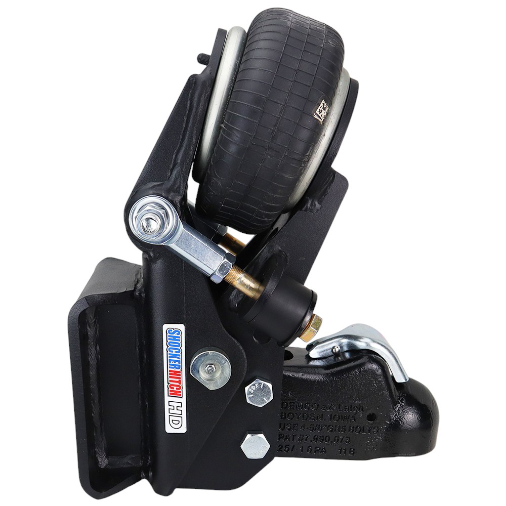 HD 21K Air Trailer Tongue Mount & Metal Handle Demco Coupler for 2-5/16 Ball - Square Plate