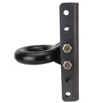 Weld-On Wide Vertical Channel for Trailer A-Frame with Pintle Ring