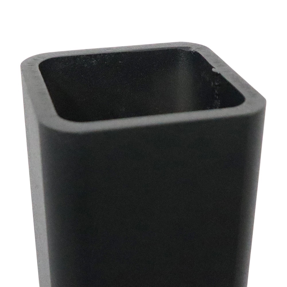 Heavy Duty Thick Wall on Square Gooseneck Stem - WF-SQ-STR-WF40 - Black