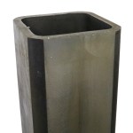 Heavy Duty Thick Wall on Square Gooseneck Stem - WF-SQ-STR-WF40 - Raw