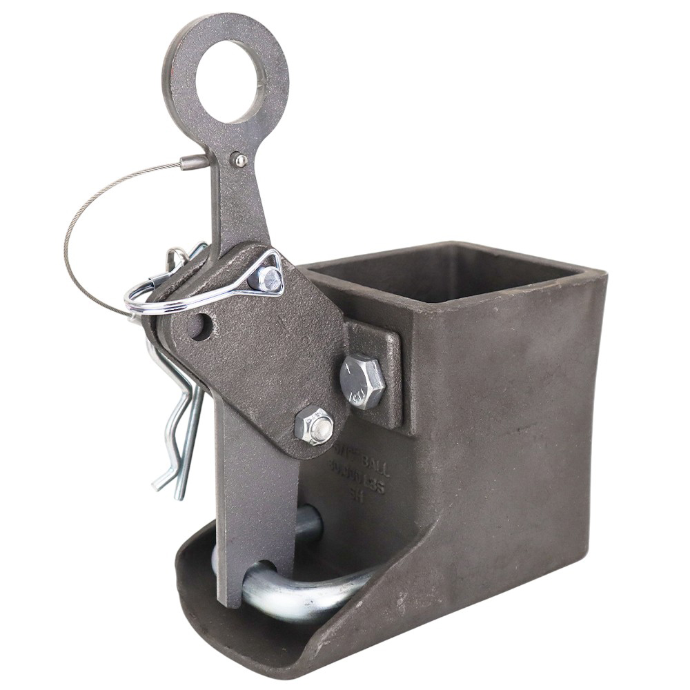 Shift Lock Weld-On Gooseneck Coupler Head Assembly - 2-5/16" Ball