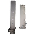 Shocker 30K Demco Square Gooseneck Outer Sleeve & Inner Tube Stem with Coupler (Side View - Side by Side)