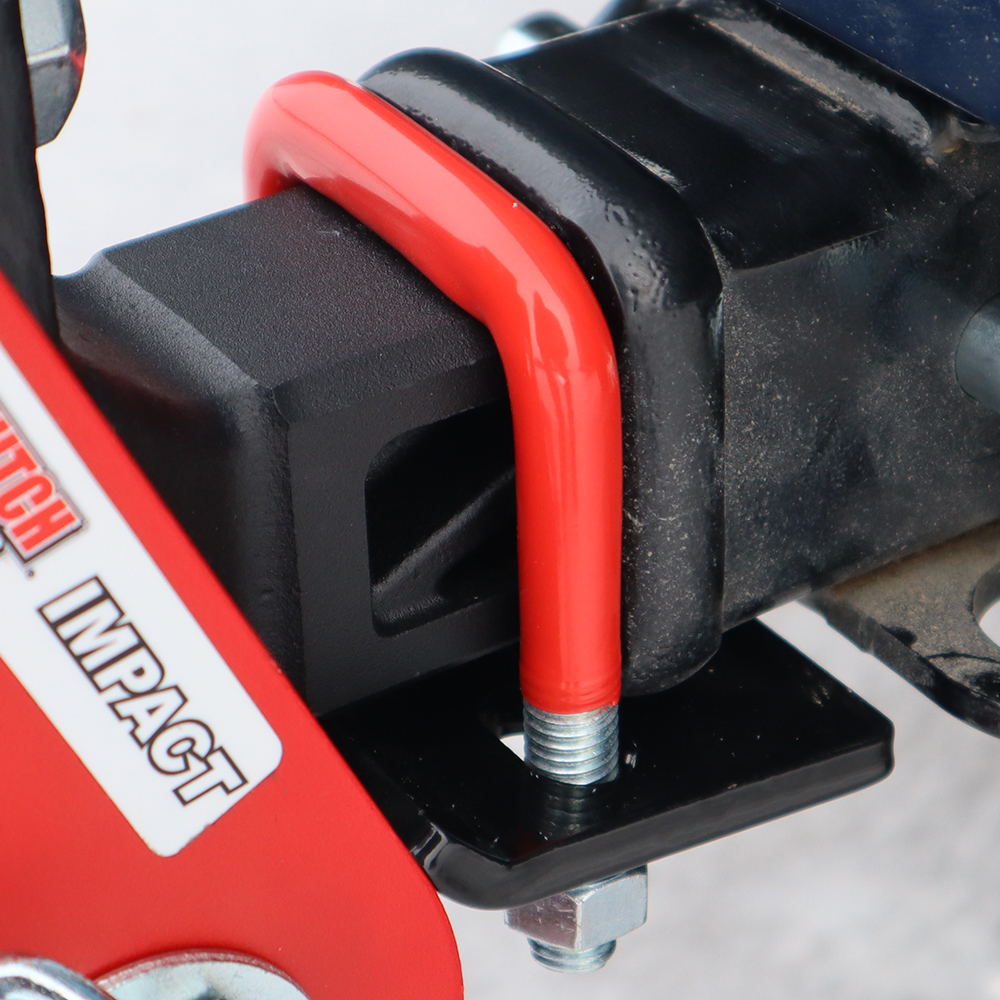Shocker Anti-Rattle Stabilizer for 2" Impact Reciever Hitch - Close Up