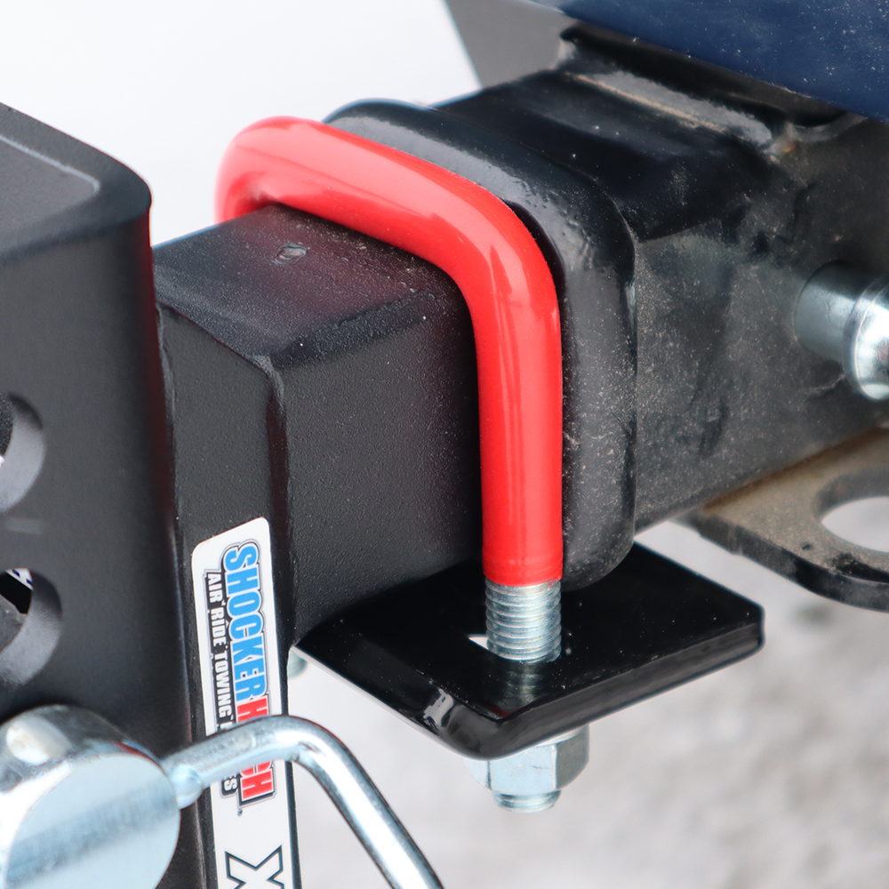 Shocker Anti-Rattle Stabilizer for 2" XR Reciever Hitch - Side View