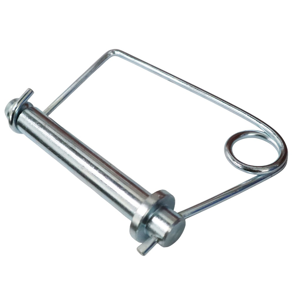 Wallace Forge Locking Pin with Clip for 3" Gooseneck Coupler