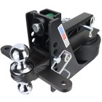 14K Air Max Hitch with Sway Tab Chrome Combo Ball 2" Receiver