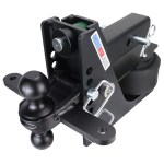 14K Max Air Hitch with Sway Tab Black Combo Ball 2 1/2" Receiver