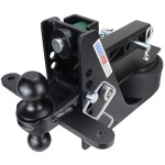14K Max Air Hitch with Sway Tab Black Combo Ball 2" Receiver