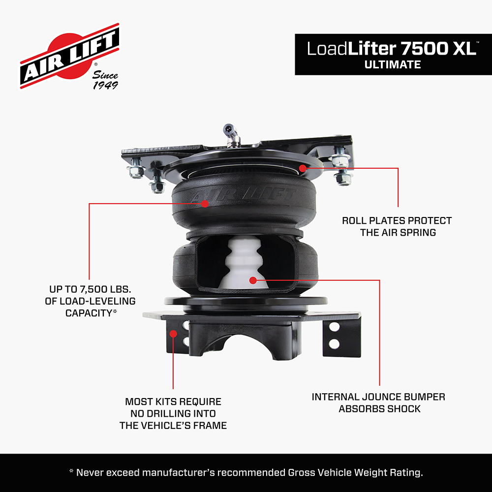 Air Lift LoadLifter 7500 XL Ultimate Air Spring Kit