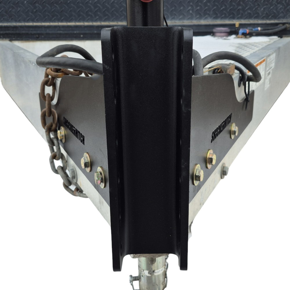 HD Bolt on Vertical Channel Tongue Adapter for Aluminum Trailer A-Frames