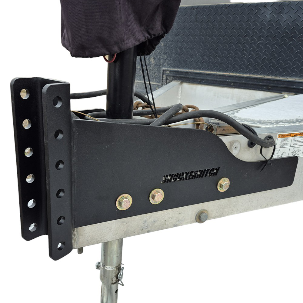 HD Bolt on Vertical Channel Tongue Adapter for Aluminum Trailer A-Frames