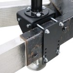 Shocker Clamp On Side Mount Trailer Jack -Bracket Kit